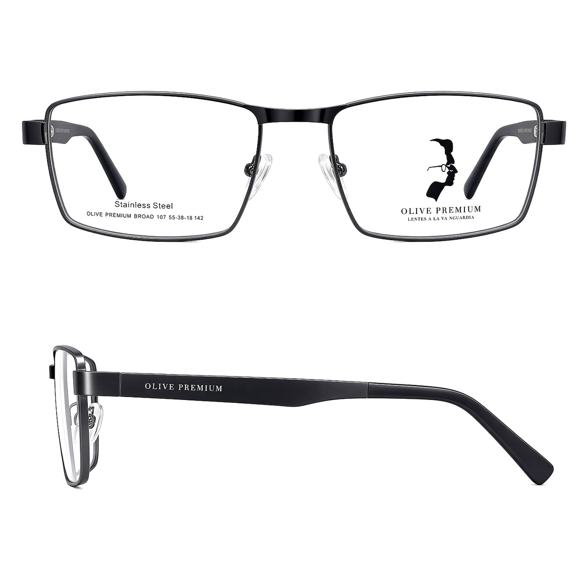 Olive Premium BROAD 107 Negro - Imagen 2