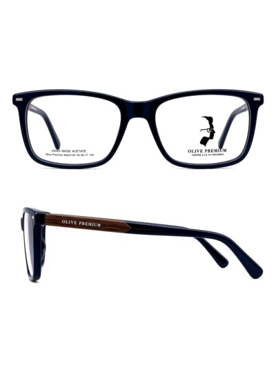Olive Premium Match103 Azul marino con varillas café