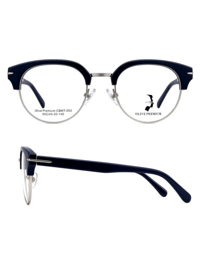 Olive Premium CBMT-002 Azul marino con plata