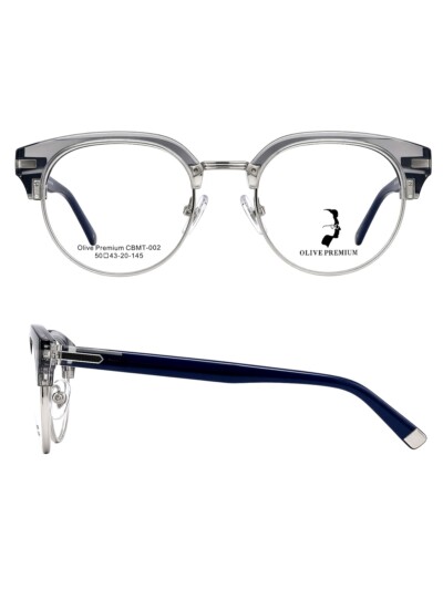 Olive Premium CBMT-002 Gris transparente con plata