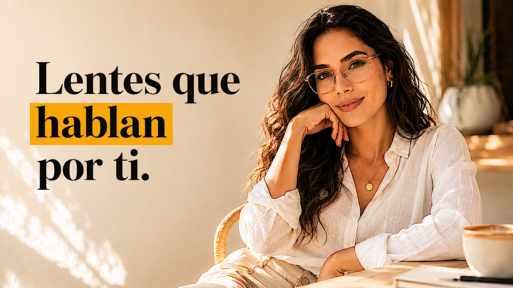 Lentes que hablan por ti