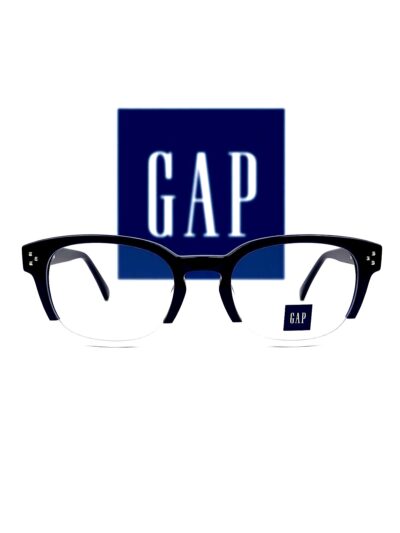 GAP Rectangular Azul Marino Cristal
