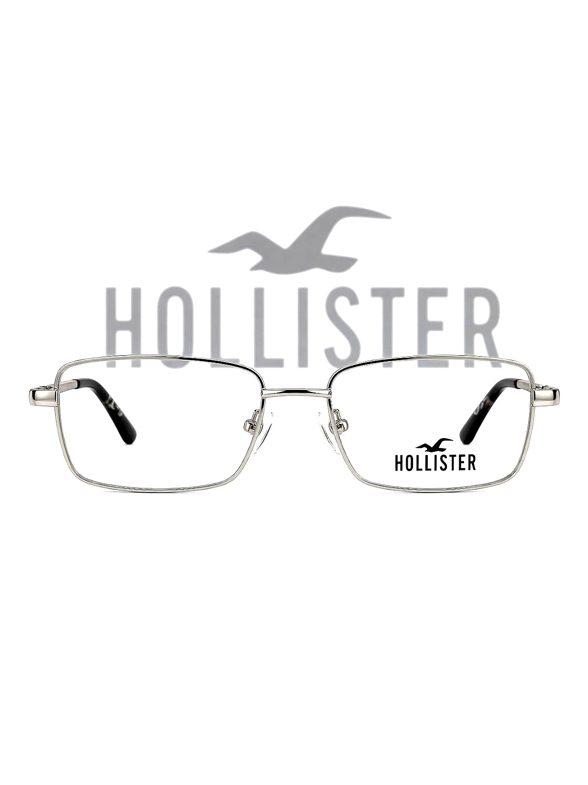 Hollister Cuadrado Plata