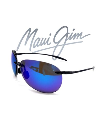 Maui Jim Wrap Deportivo Negro/Azul