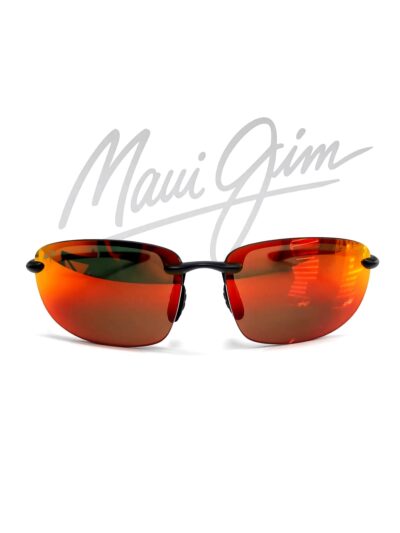 Maui Jim Wrap Deportivo Negro/Rojo