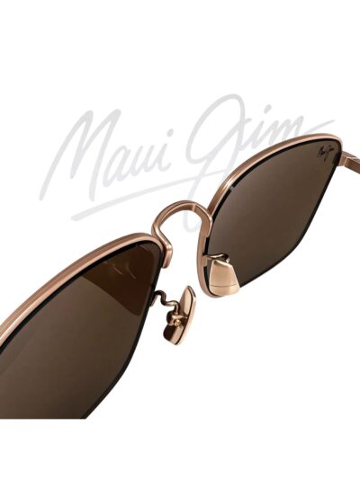 Maui Jim Cat-Eye Oro Rosa/Café