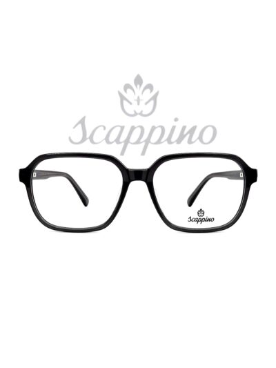 Scappino Negro Cuadrado