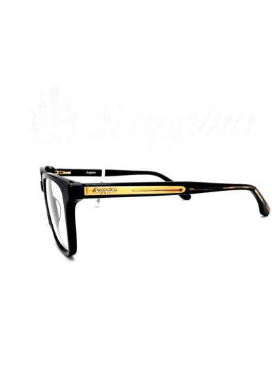 Scappino Negro Dorado Rectangular