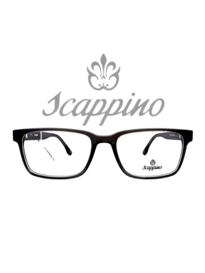Scappino Negro Rectangular Fino