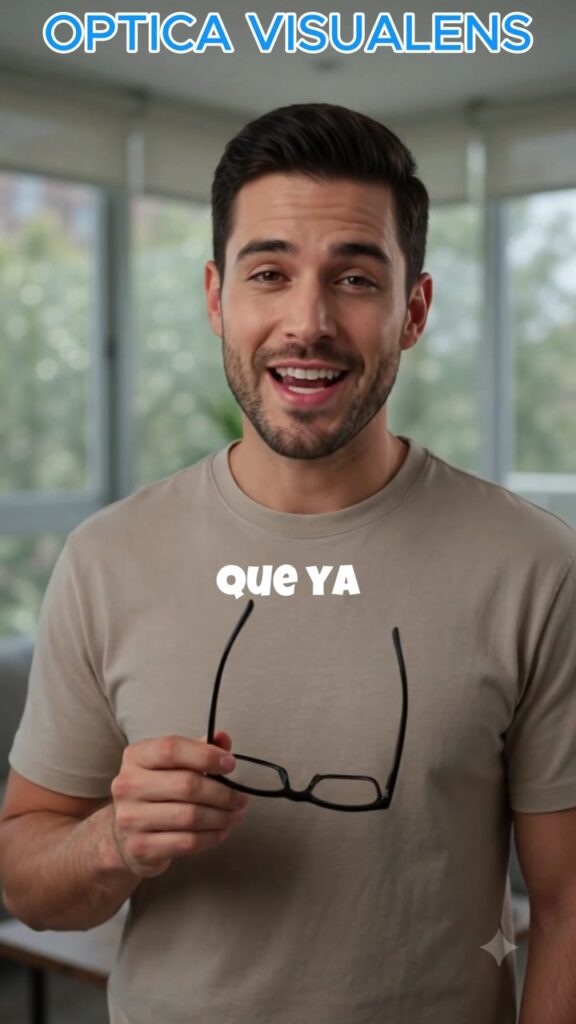 Por fin encontré mis lentes
